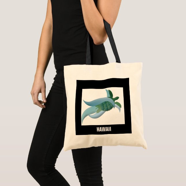 Hawaii turtles tote bag (Front (Product))
