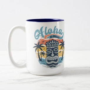 Hawaii Two-Tone Coffee Mug