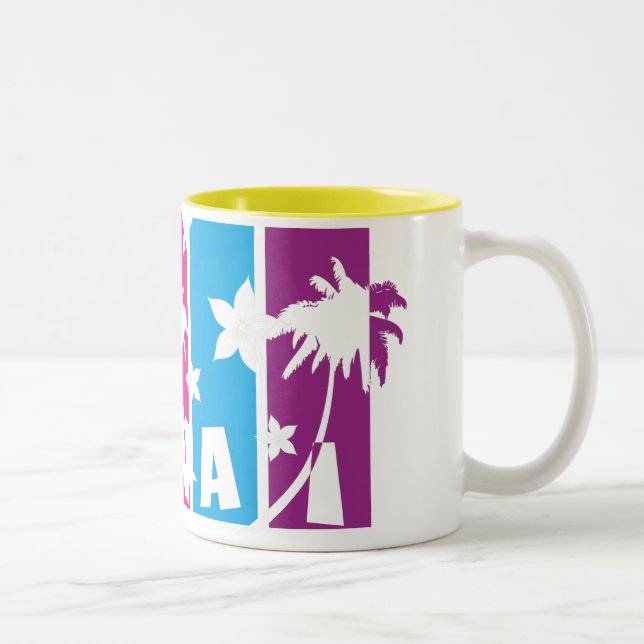Hawaii Two-Tone Coffee Mug (Right)