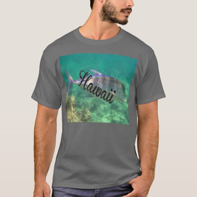 Hawaii Ulua Fish T-Shirt (Front)