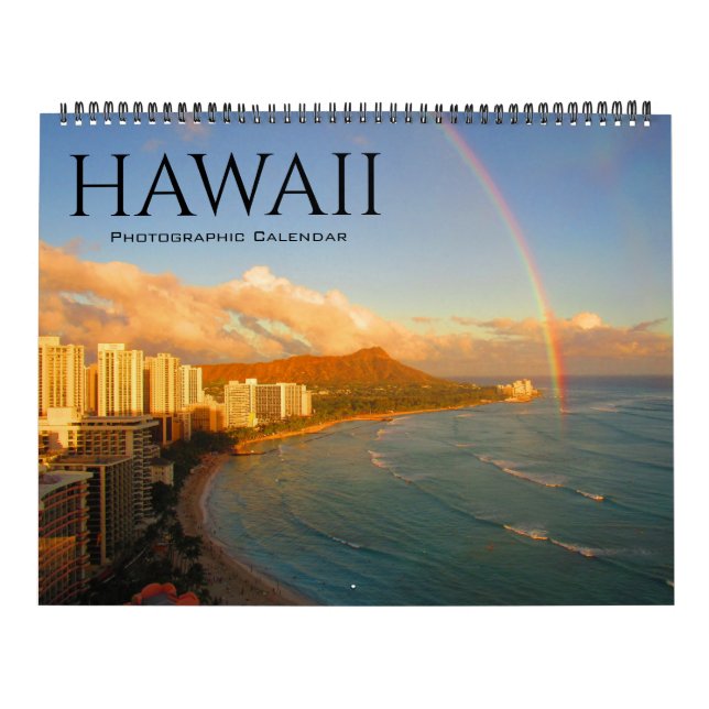 hawaii usa 2026 large calendar (Cover)
