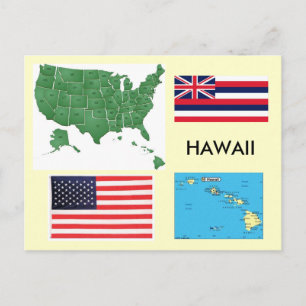 Hawaii, USA Postcard