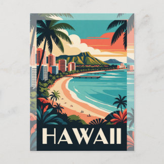 Hawaii USA Tropical Islands And Pacific Travel 🌺 Postcard