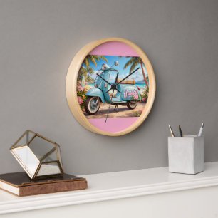 Hawaii Vacation Clock