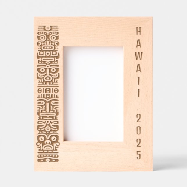 Hawaii Vacation  Etched Frames (Front)