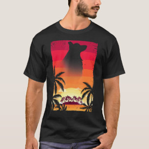 Hawaii Vacation Pembroke Welsh Corgi T-Shirt