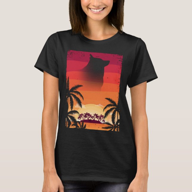 Hawaii Vacation Schipperke  Schipperke T-Shirt (Front)