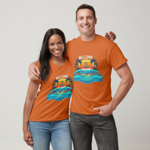 Hawaii Vacation Sunset Souvenir T-Shirt