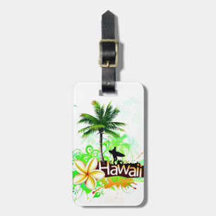 Hawaii Vacation Travel Souvenir Luggage Tag
