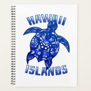 Hawaii Vacation Tribal Turtle Planner
