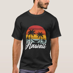 Hawaii Vintage Vacation Beach Ocean Summer Hawaii T-Shirt