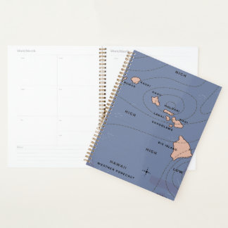 Hawaii Vintage weather forecast Planner