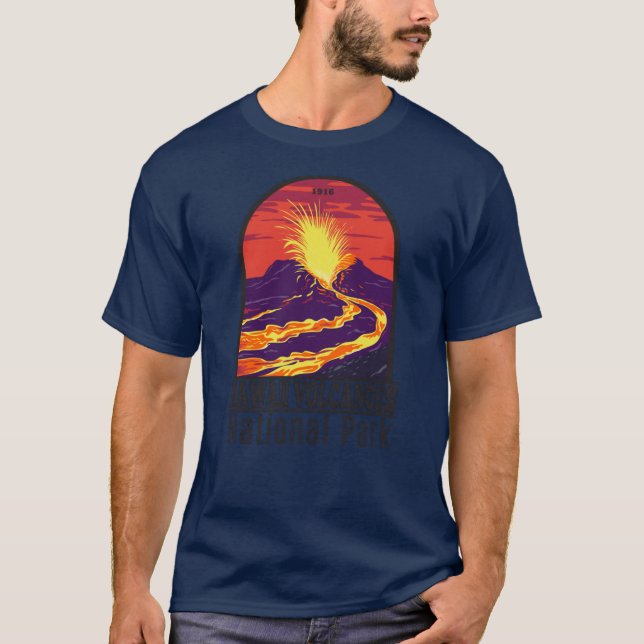 Hawaii Volcanoes National Park 2 T-Shirt (Front)