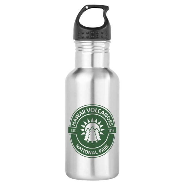 Hawaii Volcanoes National Park 532 Ml Water Bottle (Front)