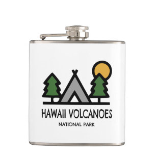 Hawaii Volcanoes National Park Hip Flask