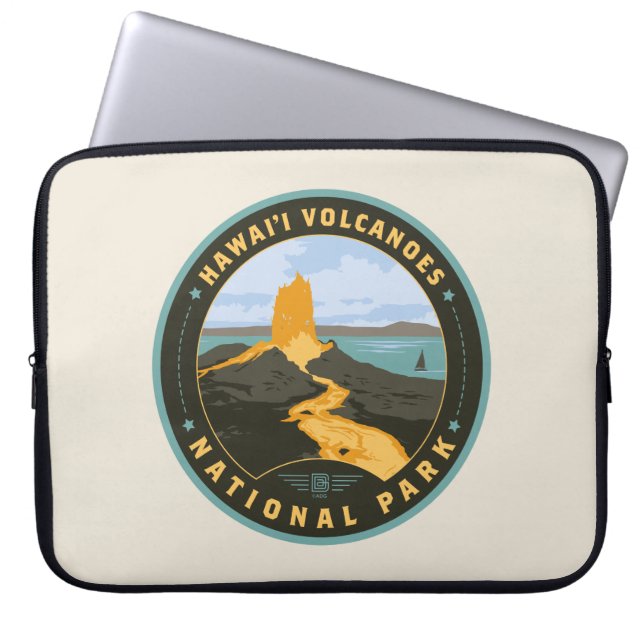 Hawaii Volcanoes National Park Laptop Sleeve (Front)