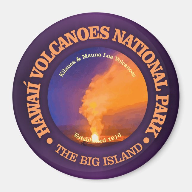 Hawaii Volcanoes National Park Magnet (Front)