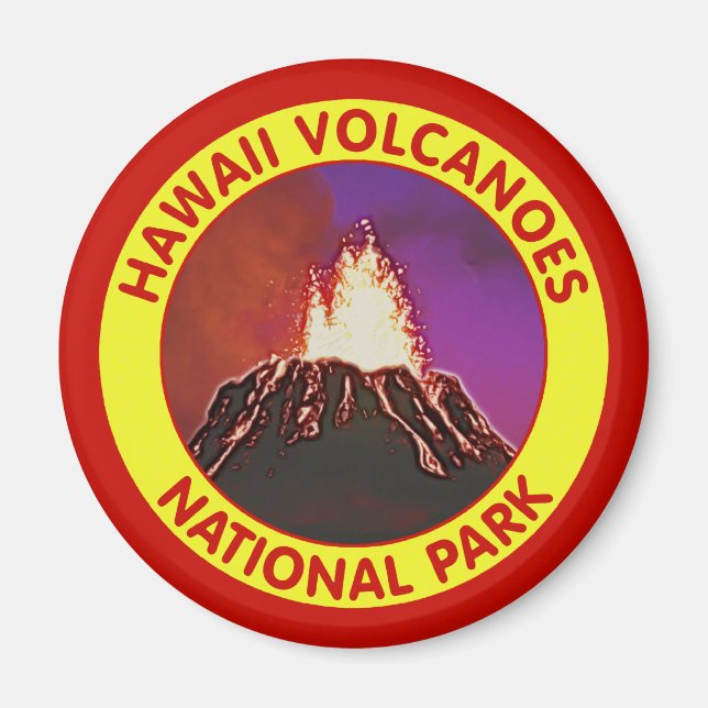 Hawaii Volcanoes National Park Magnet (Front)