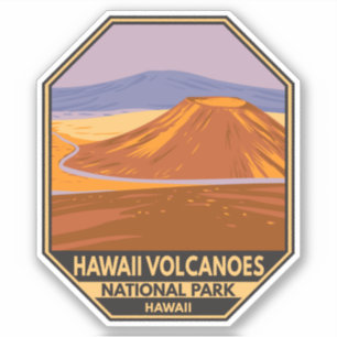 Hawaii Volcanoes National Park Mauna Kea Vintage