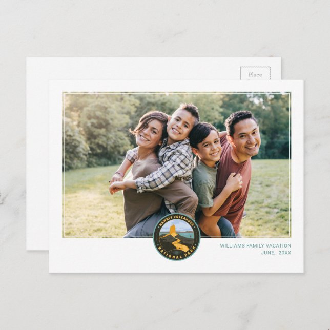 Hawaii Volcanoes National Park Postcard (Front/Back)