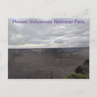 Hawaii Volcanoes National Park Postcard