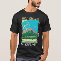 Hawaii Volcanoes National Park Retro Distressed