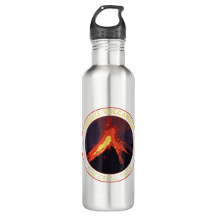 Hawaii Volcanoes National Park T-Shirt  Camping Hi 710 Ml Water Bottle