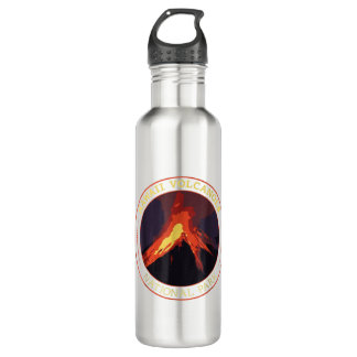 Hawaii Volcanoes National Park T-Shirt  Camping Hi 710 Ml Water Bottle