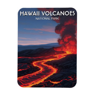 Hawaii Volcanoes National Park Travel Magnet