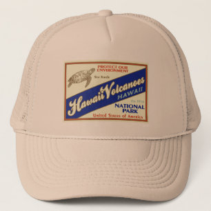 Hawaii Volcanoes National Park (Turtle) Trucker Hat