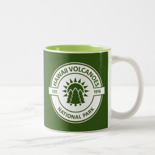 Hawaii Volcanoes National Park Two-Tone Coffee Mug