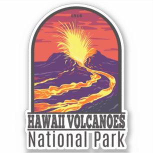 Hawaii Volcanoes National Park Vintage