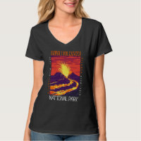 Hawaii Volcanoes National Park Vintage Distressed 