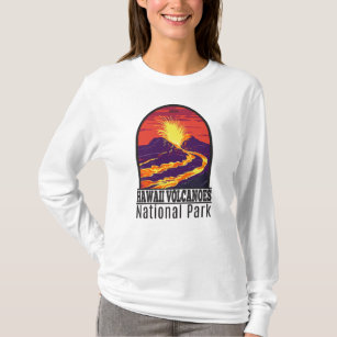 Hawaii Volcanoes National Park Vintage  T-Shirt