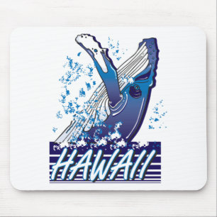 Hawaii-Whale Mouse Mat