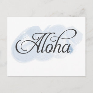 Hawaiian - Aloha Postcard