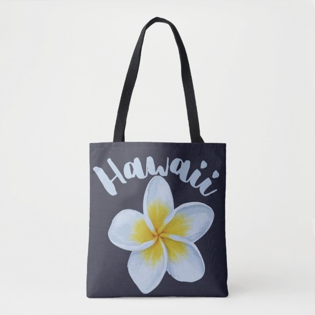 Hawaiian Aloha State Tote Bag (Front)