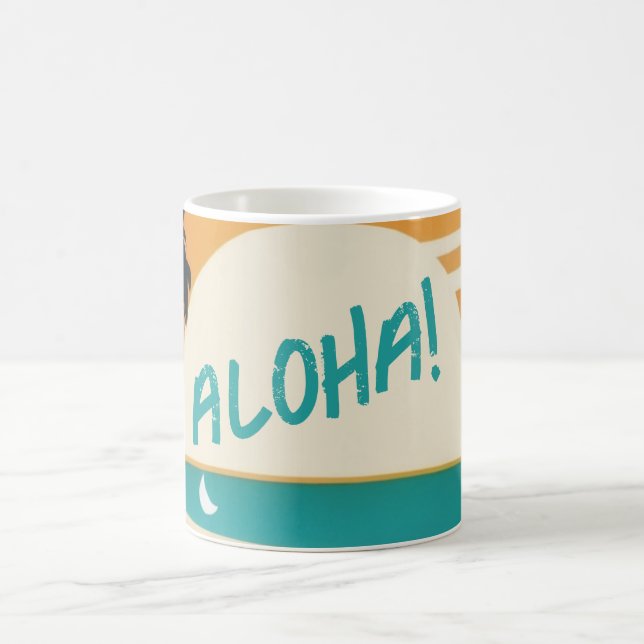 Hawaiian/Aloha/Tropical/beach Coffee Mug (Center)