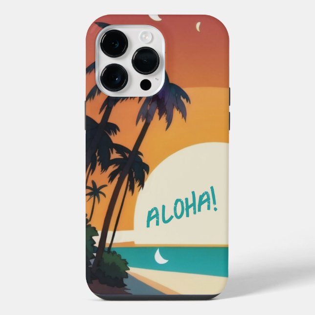 Hawaiian/Aloha/Tropical/beach iPhone Case (Back)
