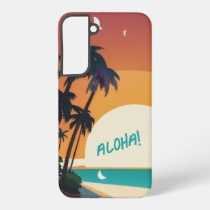 Hawaiian/Aloha/Tropical/beach Samsung Galaxy Case