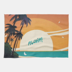 Hawaiian/Aloha/Tropical/beach Tea Towel