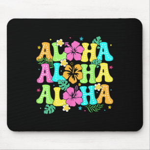 Hawaiian Aloha Tropical Luau Costume Party Hawaii  Mouse Mat