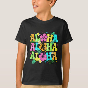 Hawaiian Aloha Tropical Luau Costume Party Hawaii T-Shirt