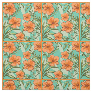 HAWAIIAN ART FABRIC