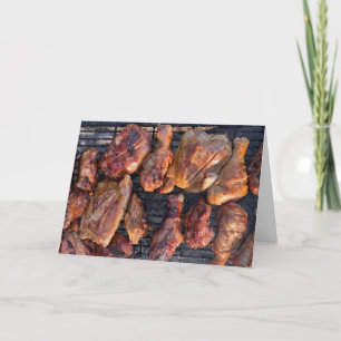 Hawaiian BBQ Chicken Card