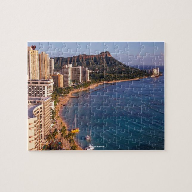 Hawaiian Beach Hula Dancers Jigsaw Puzzle (Horizontal)