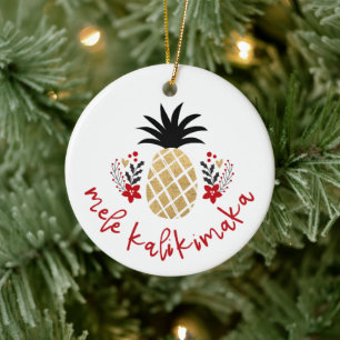 Hawaiian Ceramic Ornament
