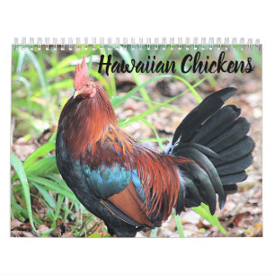 Hawaiian Chickens Calendar