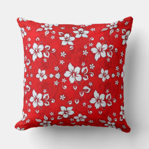 Hawaiian Christmas Aloha Shirt Pillow