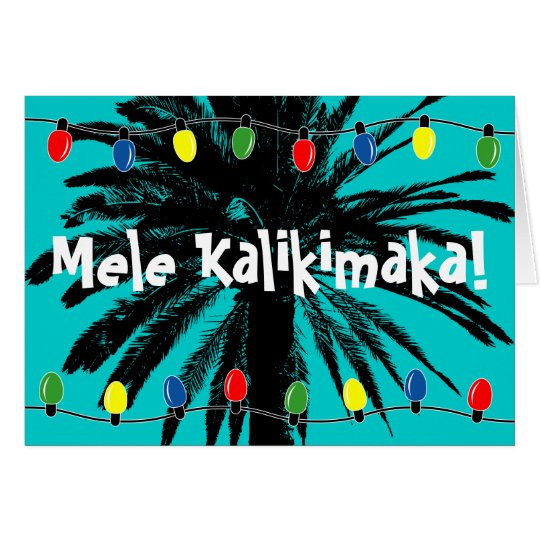 Hawaiian Christmas cards Mele Kalikimaka! Zazzle